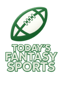 Today's Fantasy Sports Transparent Green and White Today's Fantasy Sports Logo Transparent White and Green